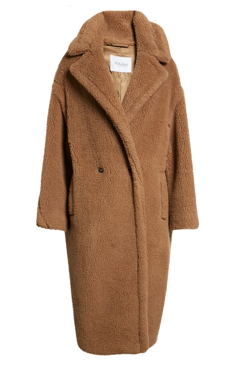 Max Mara Teddy Bear Icon Faux Fur Coat, Alternate, color, 