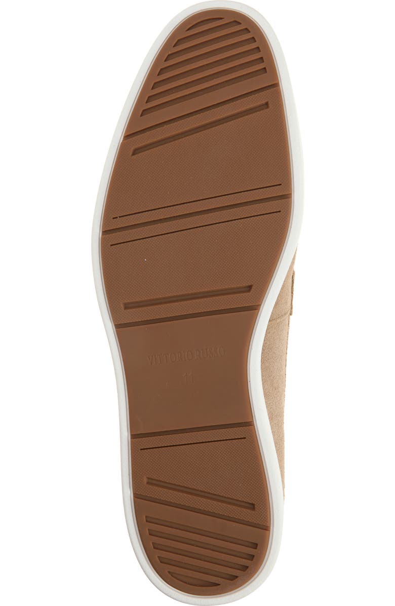 VITTORIO RUSSO Alto Loafer, Alternate, color, Silk Suede Cocoa