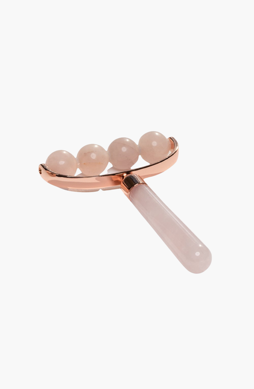 Caire Beauty Stress Relief Roller In Rose Quartz