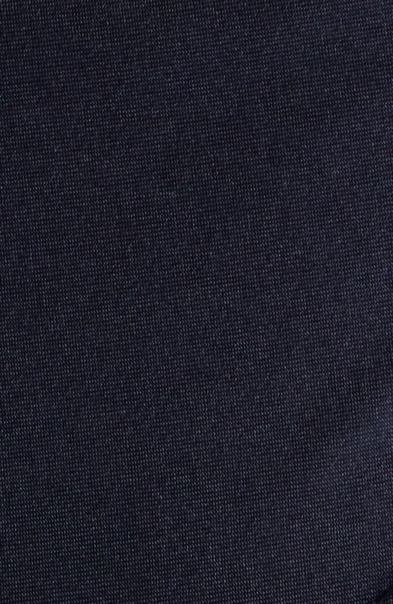 Black Halo Jackie O Satin Gown, Alternate, color, Pacific Blue