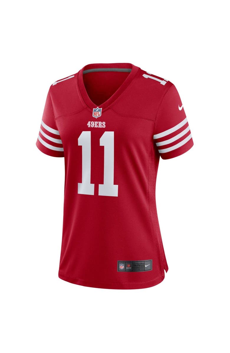 Nike Women's Nike Brandon Aiyuk Scarlet San Francisco 49ers Player Jersey, Alternate, color, 