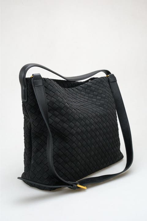 Celauna Woven Shoulder Bag