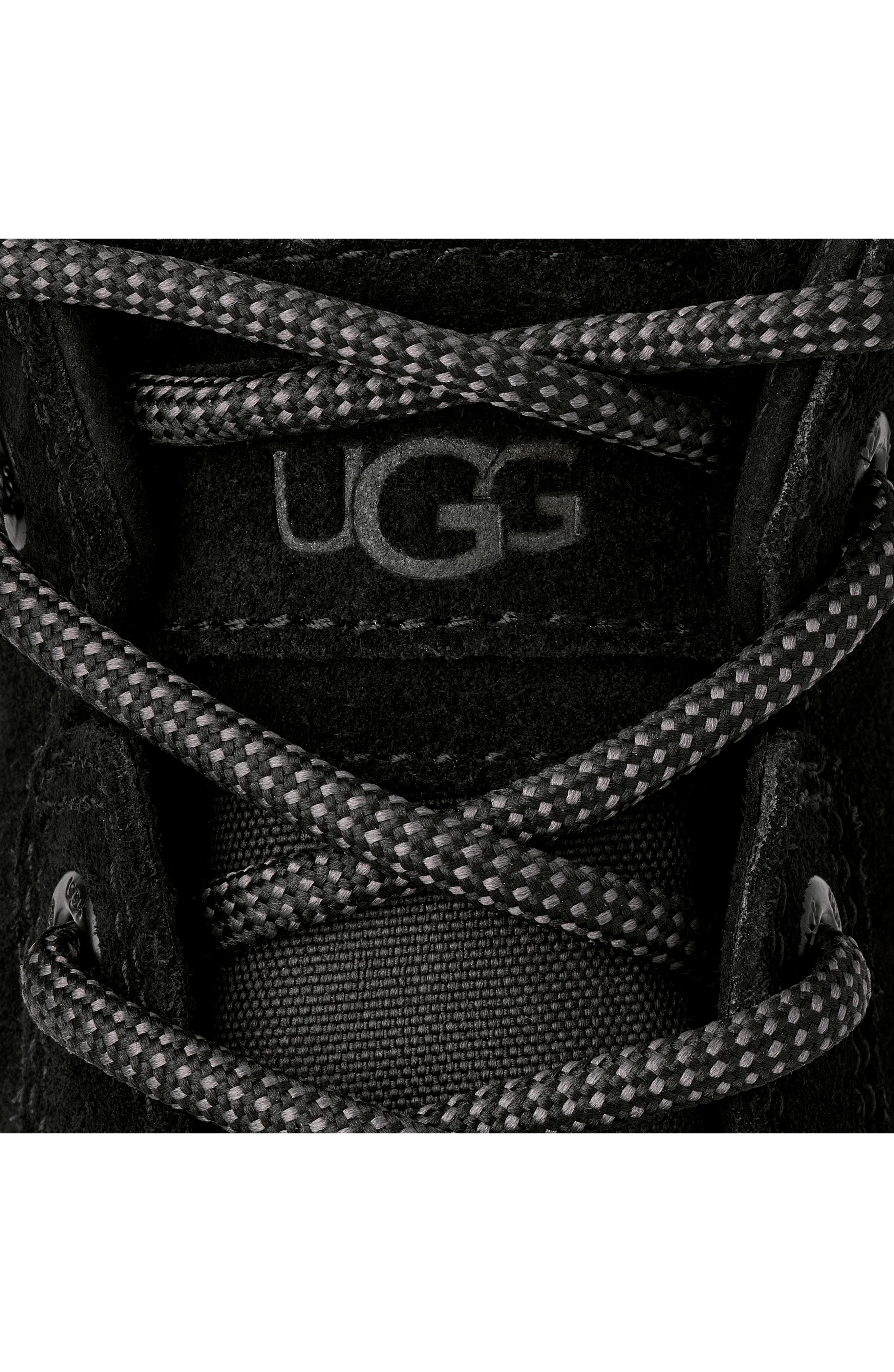 UGG<sup>®</sup> Kids' Adirondack XXV Waterproof Winter Boot, Alternate, color, Black