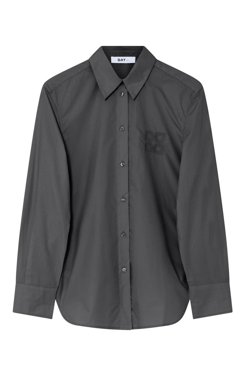 DAY Birger et Mikkelsen Jojo Crisp Button-Up Shirt, Alternate, color, Black