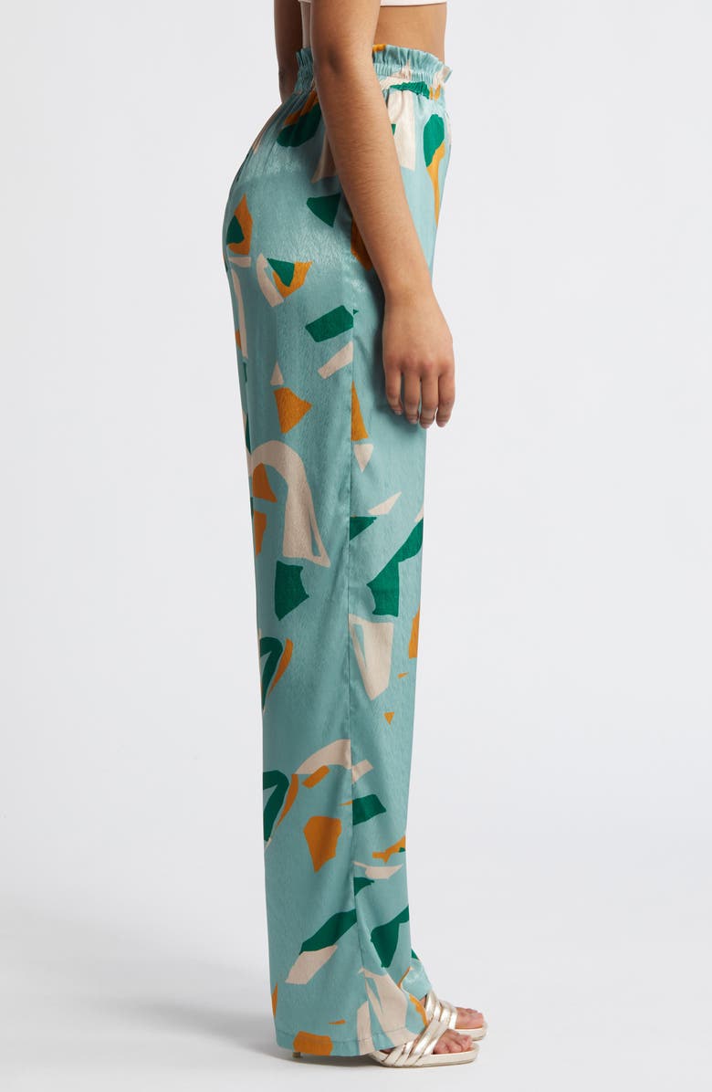DIARRABLU Leer Saly Palazzo Pants, Alternate, color,