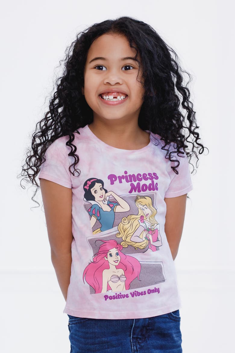 Princess Short Sleeve T-Shirt, Alternate, color, Princess Lavender
