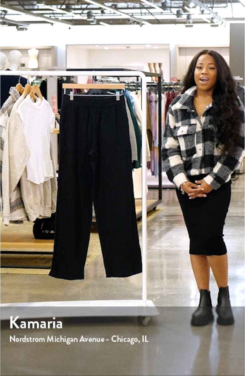 Leon Wide Leg Pull-On Pants, sales video thumbnail