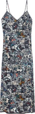 Zadig & Voltaire Ramelil Soft Butterflies Slipdress