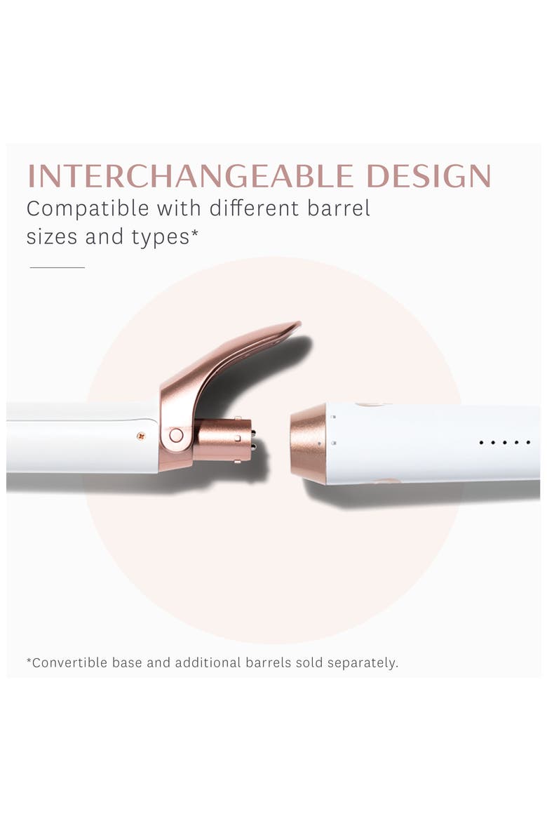 Polished Curls 1.25-Inch Interchangeable Clip Curling Iron Barrel, Alternate, color, NO COLOR