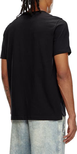 DIESEL® Metallic Oval D Logo T-Shirt | Nordstrom