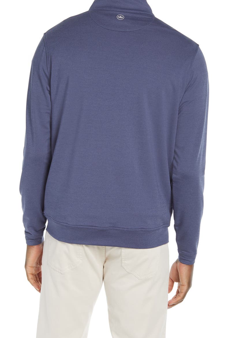 Men's Perth Stretch Quarter Zip Pullover, Alternate, color, NAVY