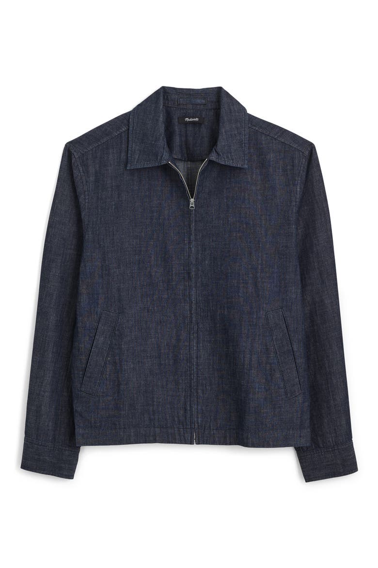 Denim Service Jacket, Alternate, color, INDIGO