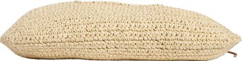 Tassel Straw Tote Bag