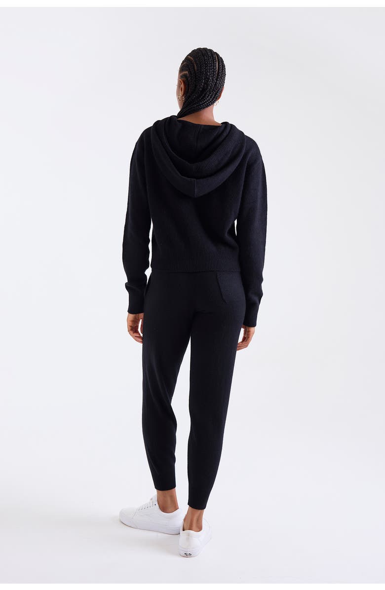 1982 Milani Elasticated Waist Cashmere Jogger, Alternate, color, Black