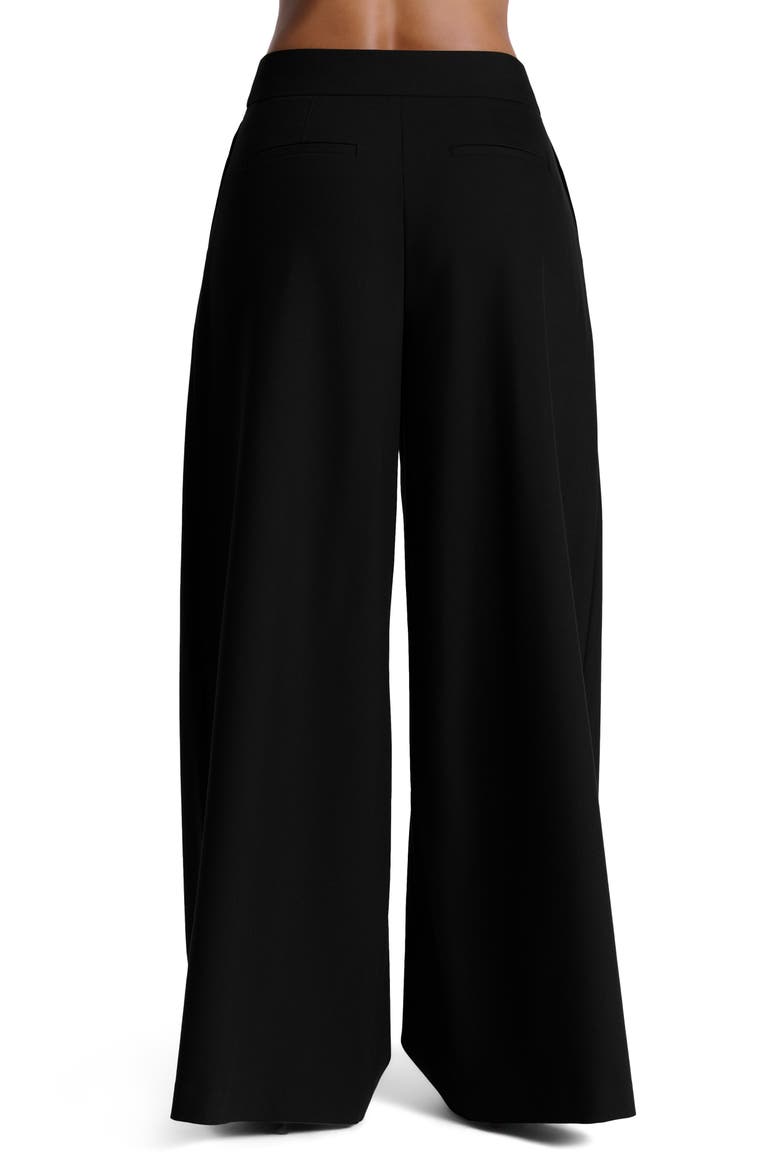Suiting Oversize Wide Leg Pants, Alternate, color, BLACK