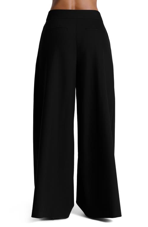 Naked Wardrobe Suiting Oversize Wide Leg Pants In Black