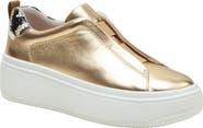 Linea Paolo Golde Platform Sneaker