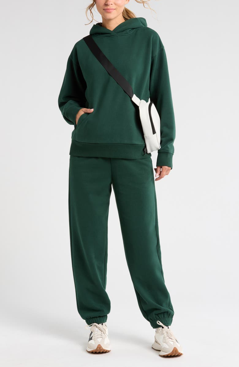 Zella Ultracozy Joggers, Alternate, color, Green Park