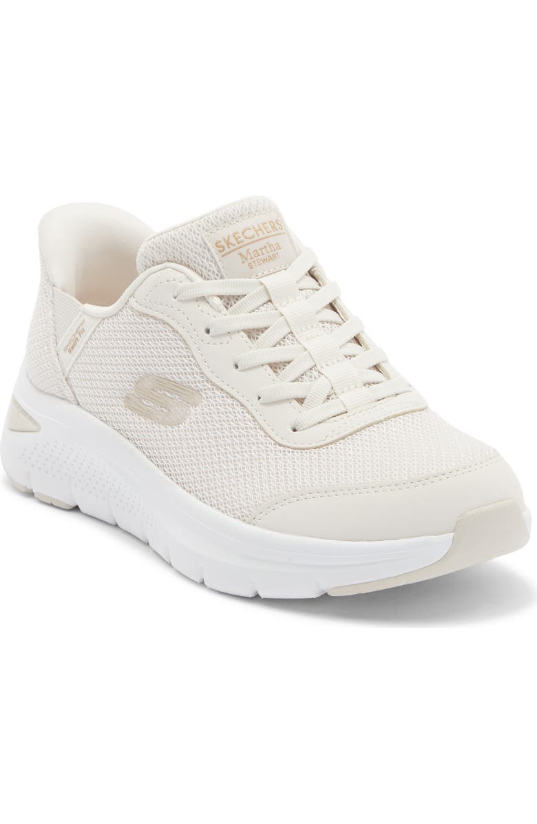 SKECHERS x Martha Stewart Arch Fit Sneaker, Main, color, Natural