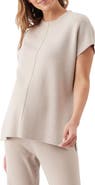 Ripe Maternity Nardia Short Sleeve Nursing Knit Sweater