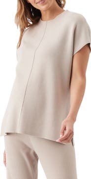 Ripe Maternity Nardia Short Sleeve Nursing Knit Sweater