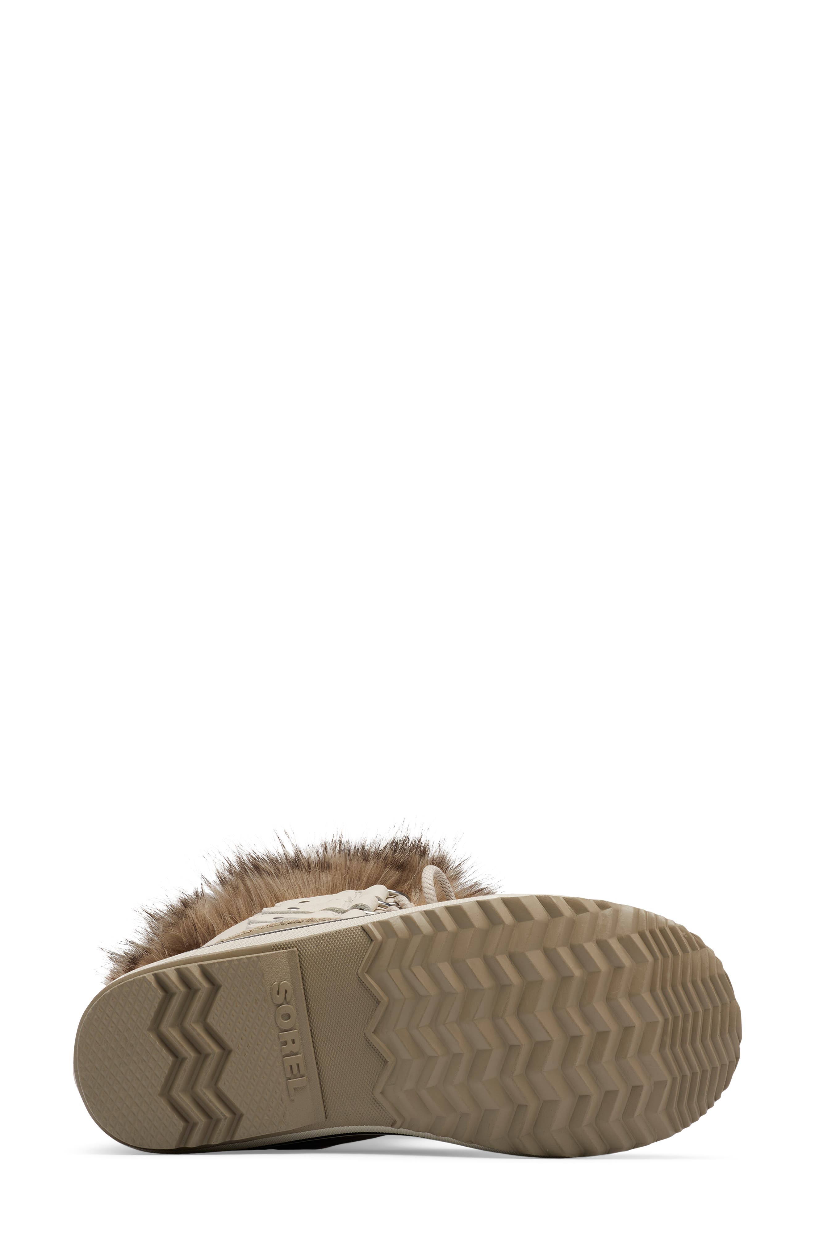 Joan of Arctic Faux Fur Waterproof Snow Boot, Alternate, color, FAWN/ OMEGA TAUPE