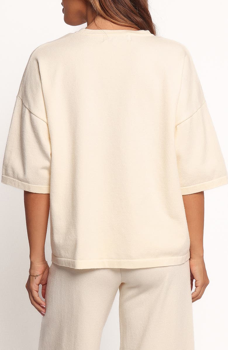 Petal & Pup Ash Knit Top, Alternate, color, White