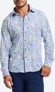 Robert Graham Muir Classic Fit Paisley Knit Button-Up Shirt