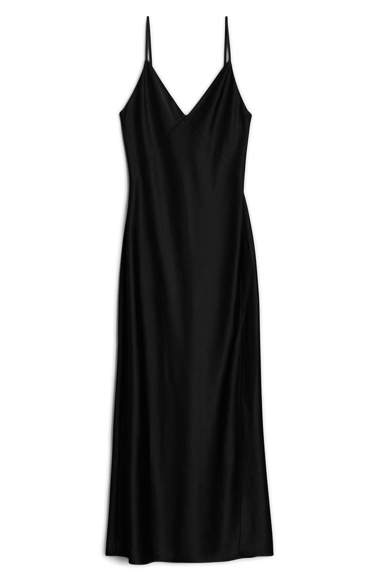 rag & bone Larissa Midi Satin Slipdress, Alternate, color, 