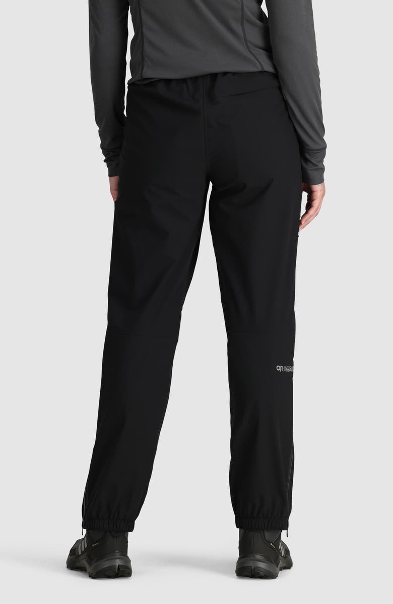 Outdoor Research Aspire 3L Water Repellent Pants, Alternate, color, Black