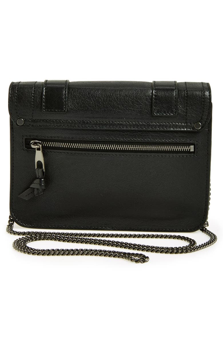 Proenza Schouler 'Large PS1' Leather Crossbody Wallet, Alternate, color,