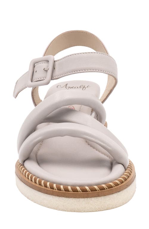 Amalfi By Rangoni Moscato Wedge Sandal In Nuvola Savana