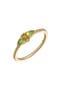 selected 14K Yg - Peridot Citrine
