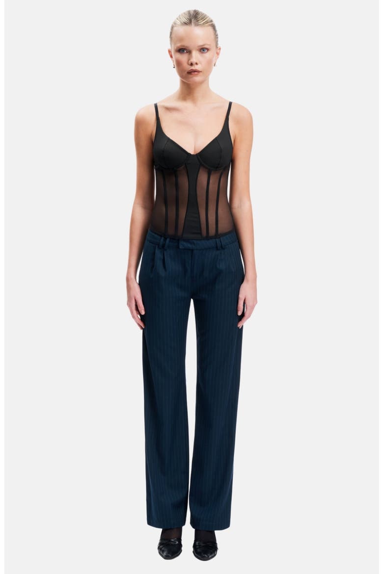 Sivara Corset Top, Alternate, color, Black
