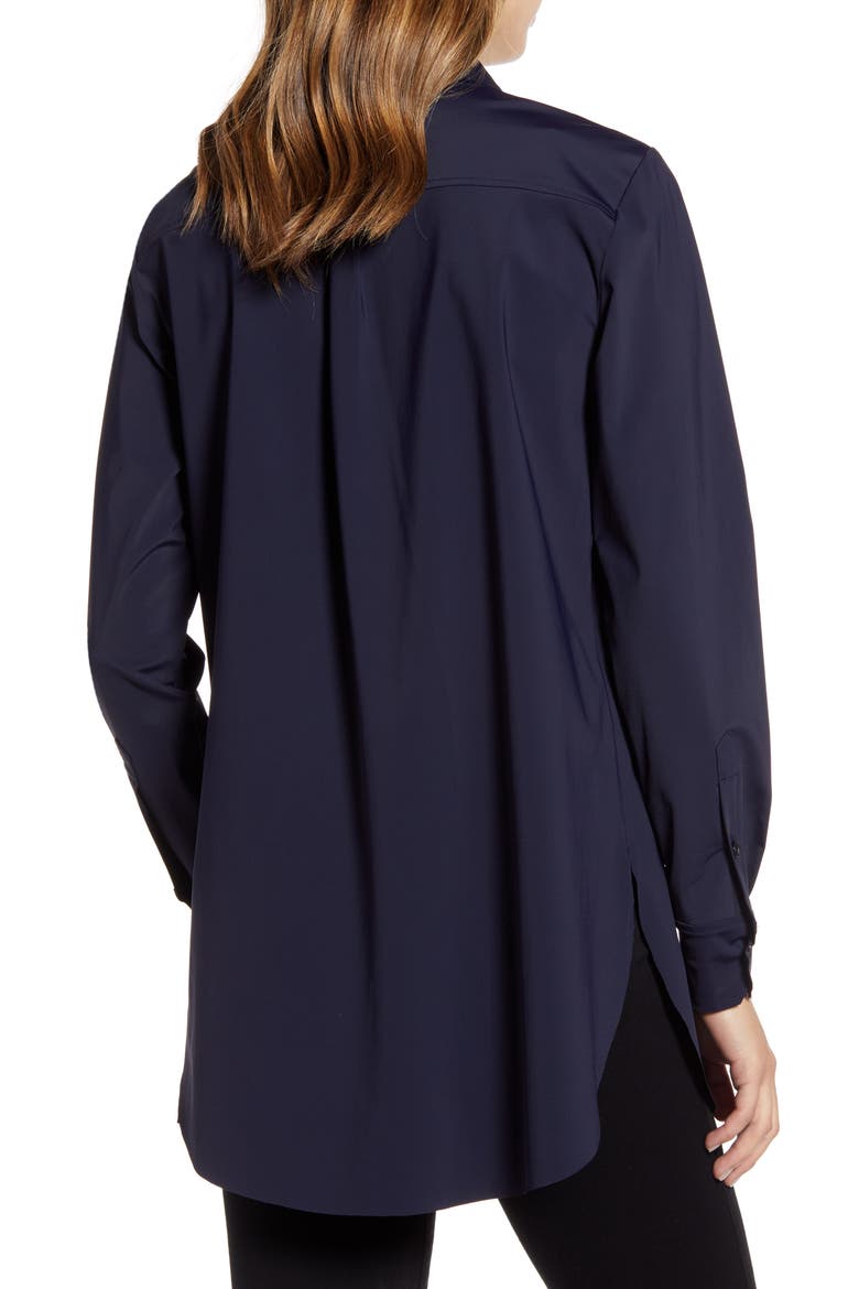 'Lyssentials Schiffer Shirt, Alternate, color, TRUE NAVY
