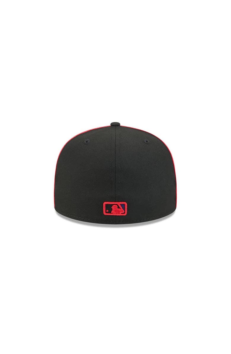 New Era Men's New Era Black Texas Rangers Soutache 59FIFTY Fitted Hat, Alternate, color, Black