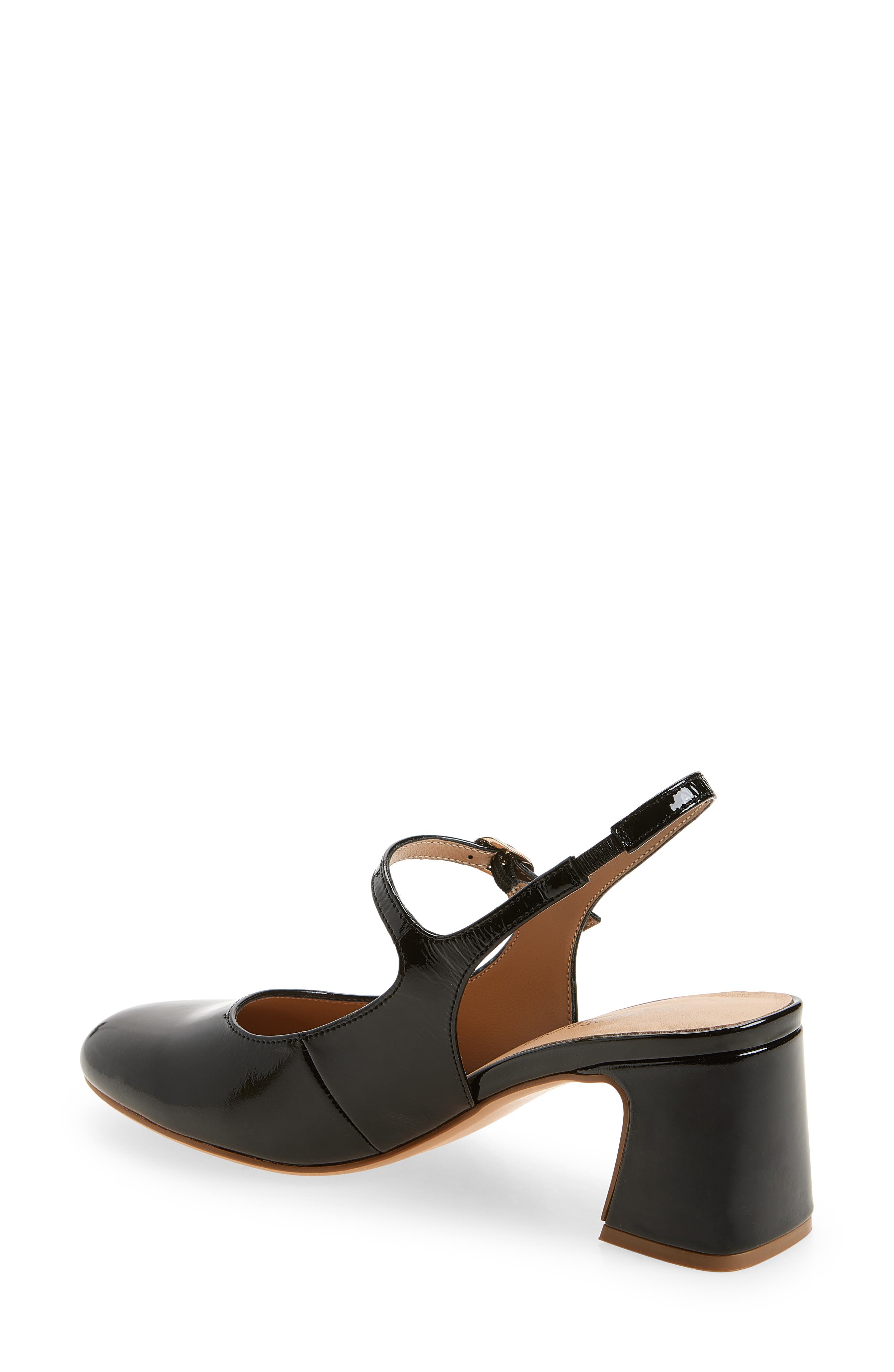 Regarde Le Ciel Edda Slingback Mary Jane Pump, Alternate, color, Naplak Black