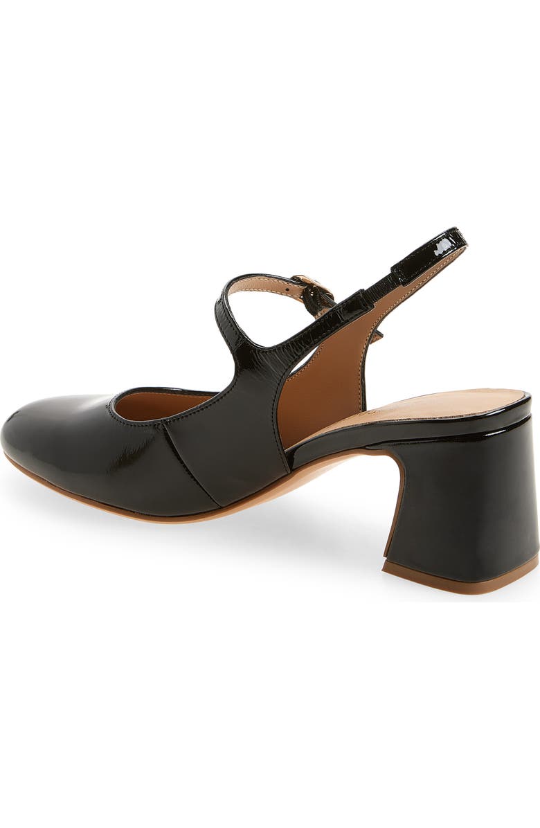 Regarde Le Ciel Edda Slingback Mary Jane Pump, Alternate, color, Naplak Black