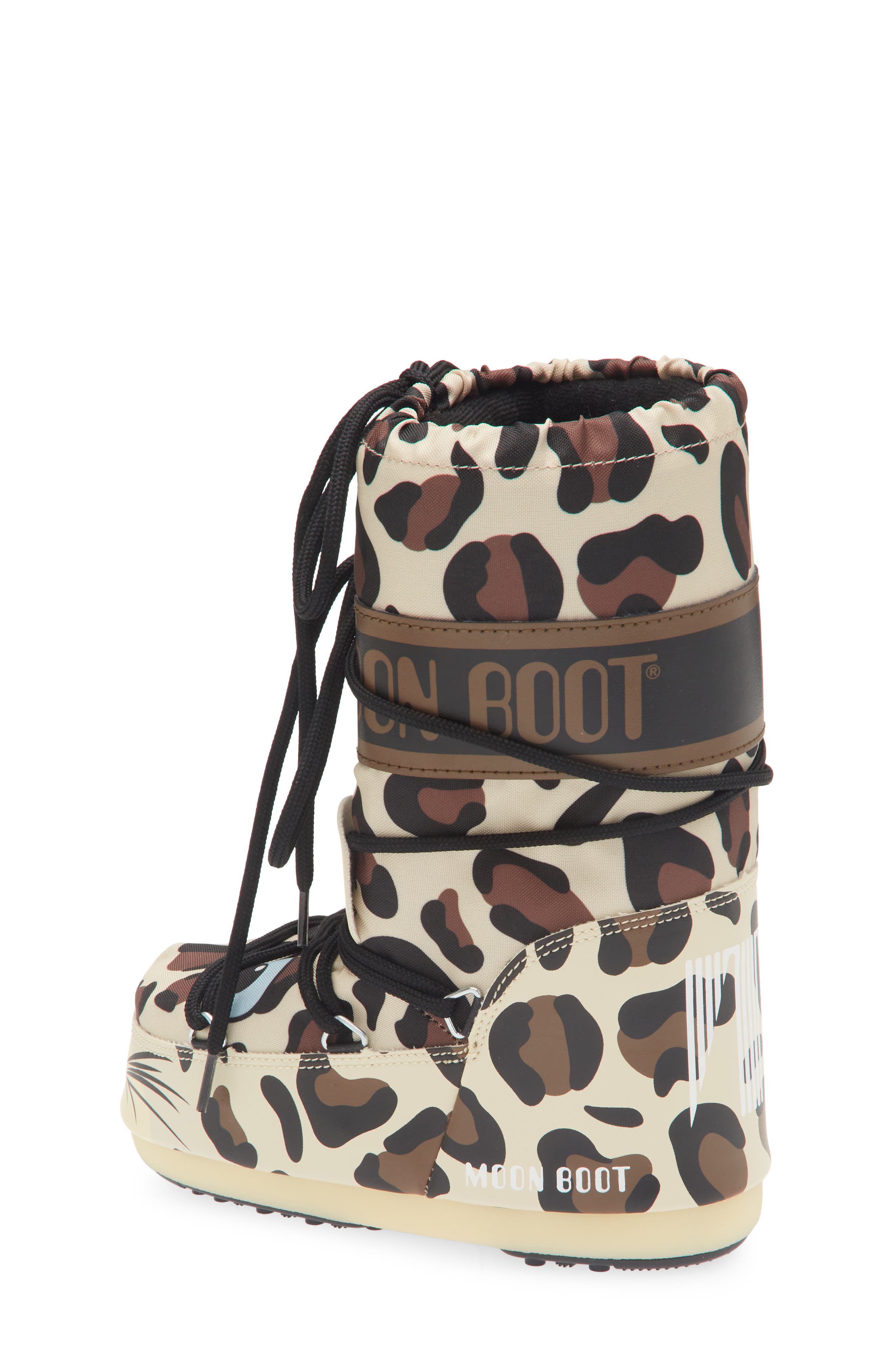 Moon Boot<sup>®</sup> Kids' Icon Animal Boot, Alternate, color, Leopard