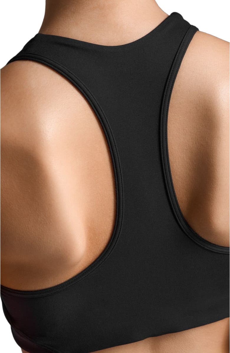 2XU Form Racerback Medium Impact Bra, Alternate, color, Black/Black