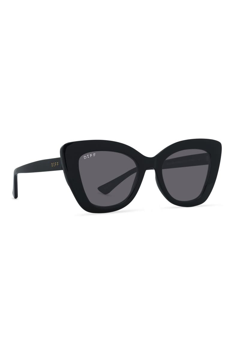 52mm Melody Sunglasses, Alternate, color, BLACK