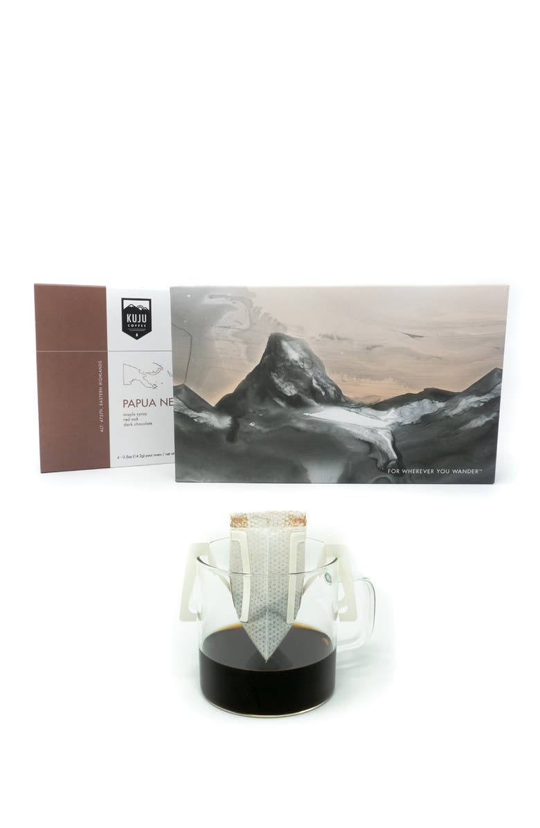 KUJU COFFEE Papua New Guinea Coffee Gift Set, Alternate, color, 