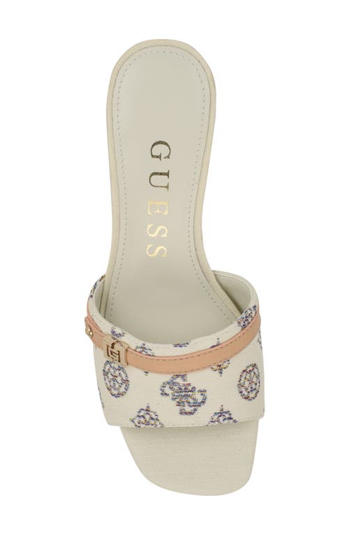 Guess Peomit Sandal In White