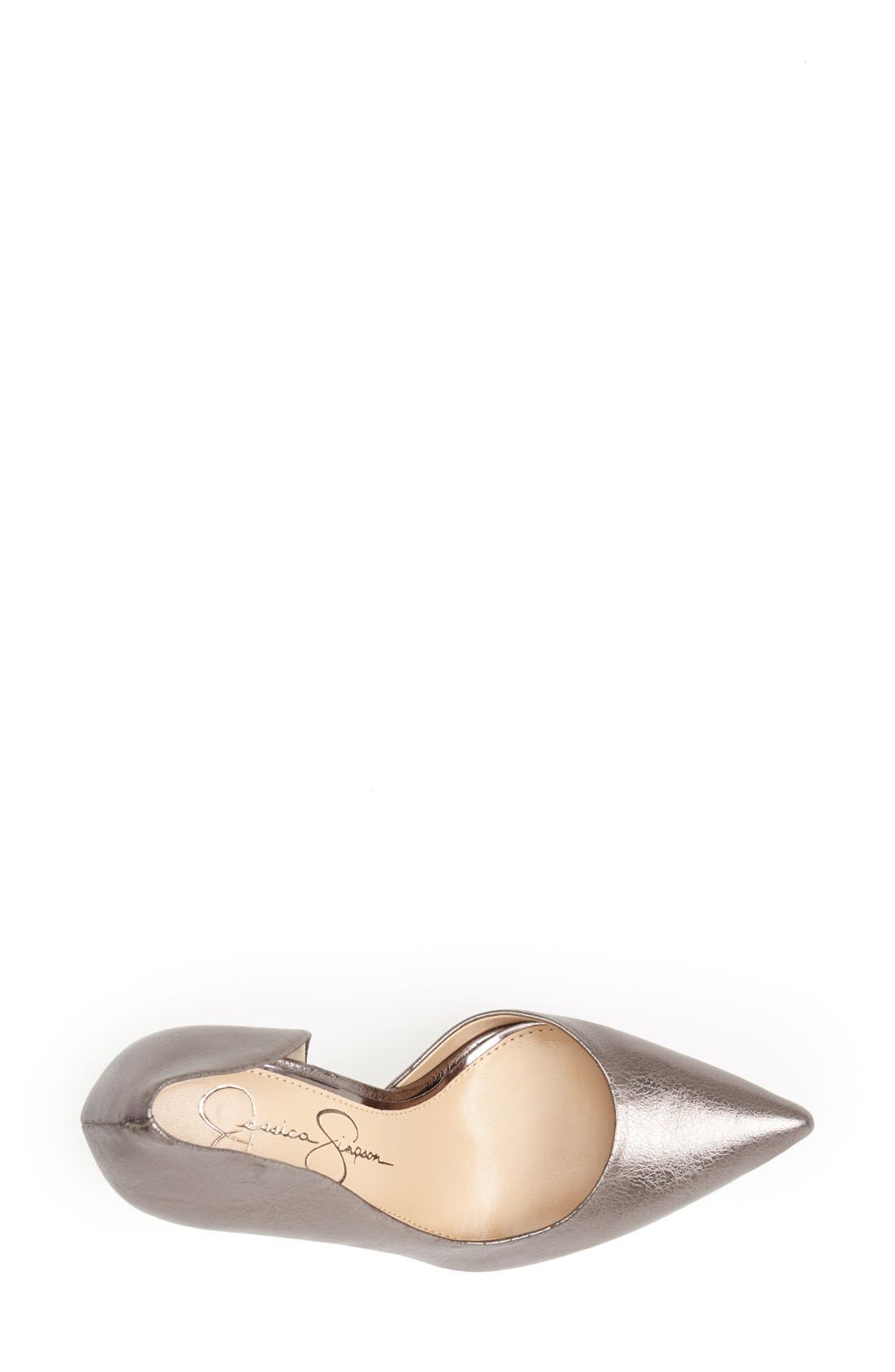 'Claudette' Pump, Alternate, color, GUNMETAL