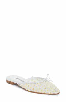Manolo Blahnik Daisy Lace Mule