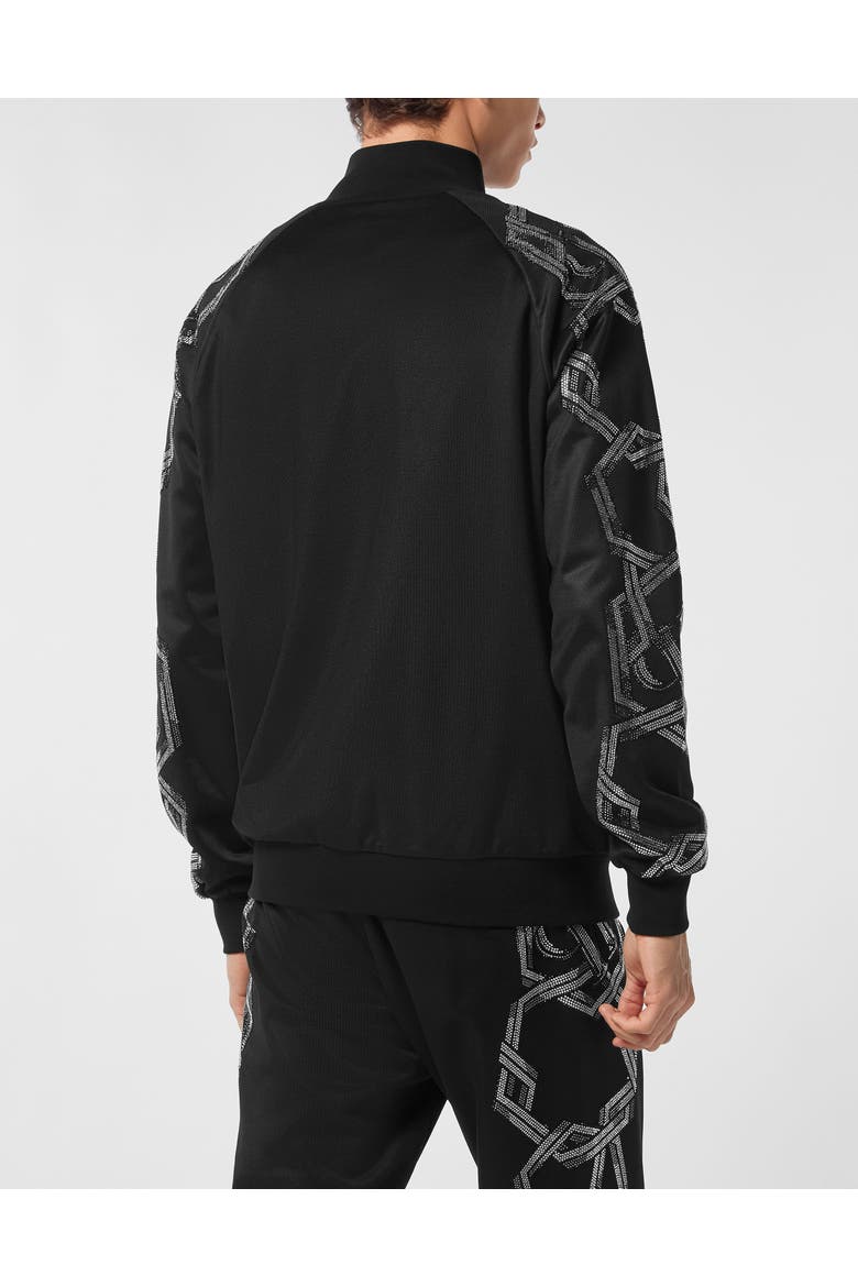 Jacket Jogging Chains Men, Alternate, color, black