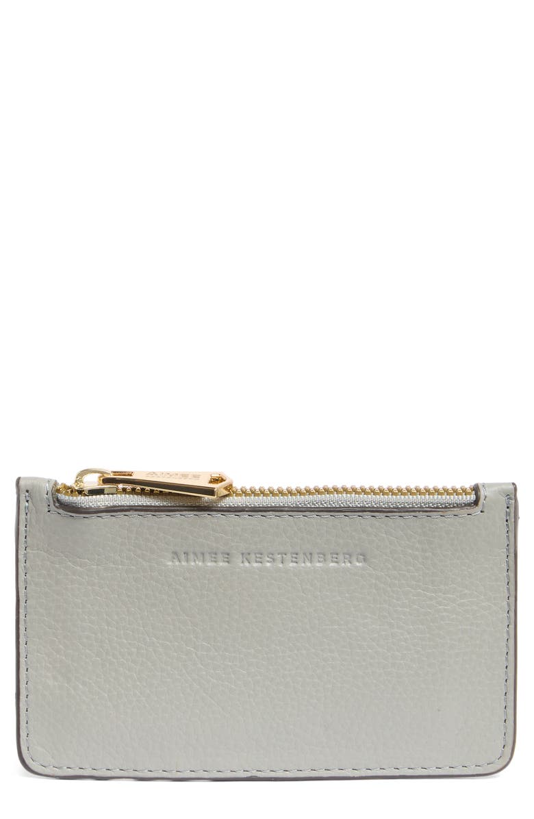 AIMEE Kestenberg Melbourne Leather Wallet, Main, color, Platinum