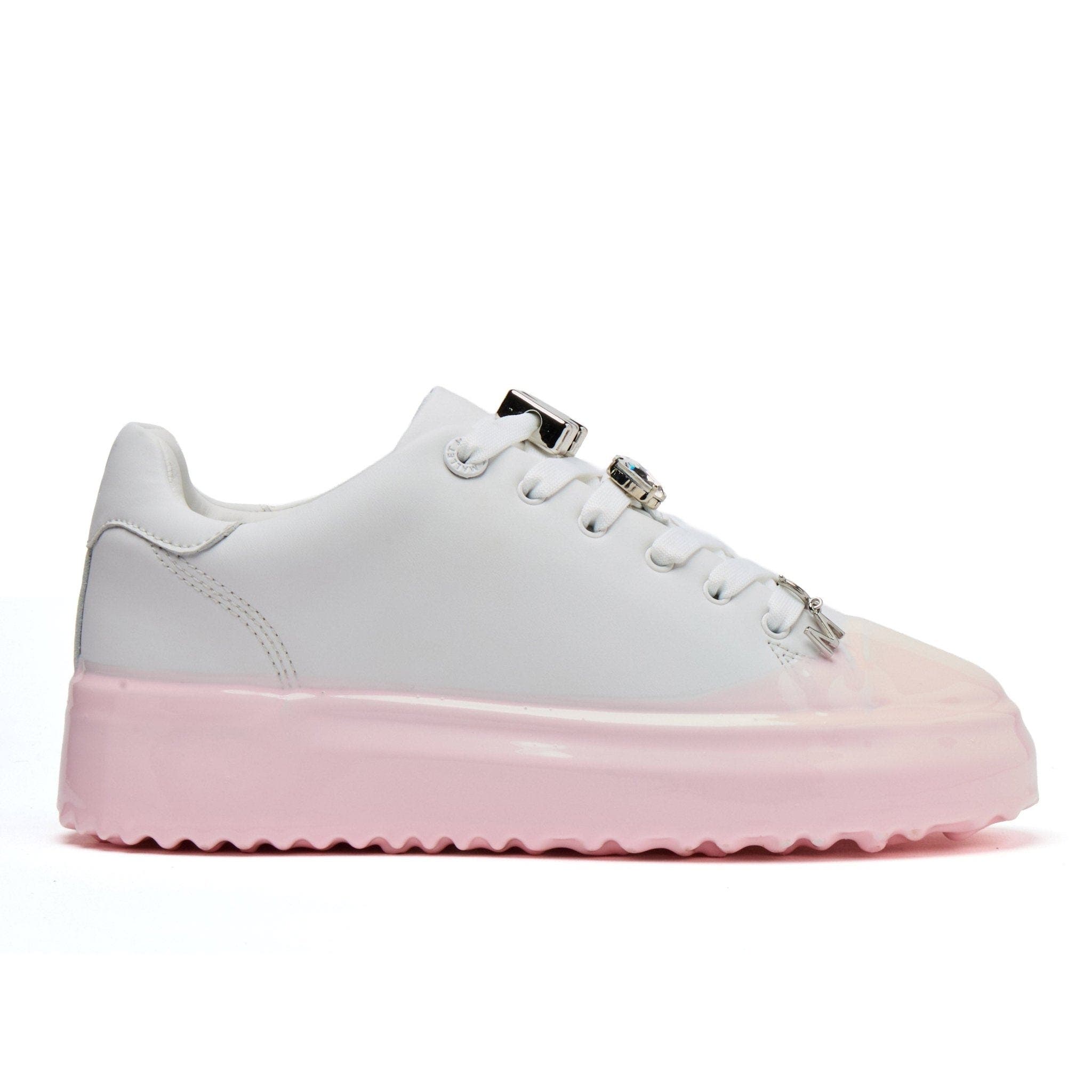 White / Light Pink