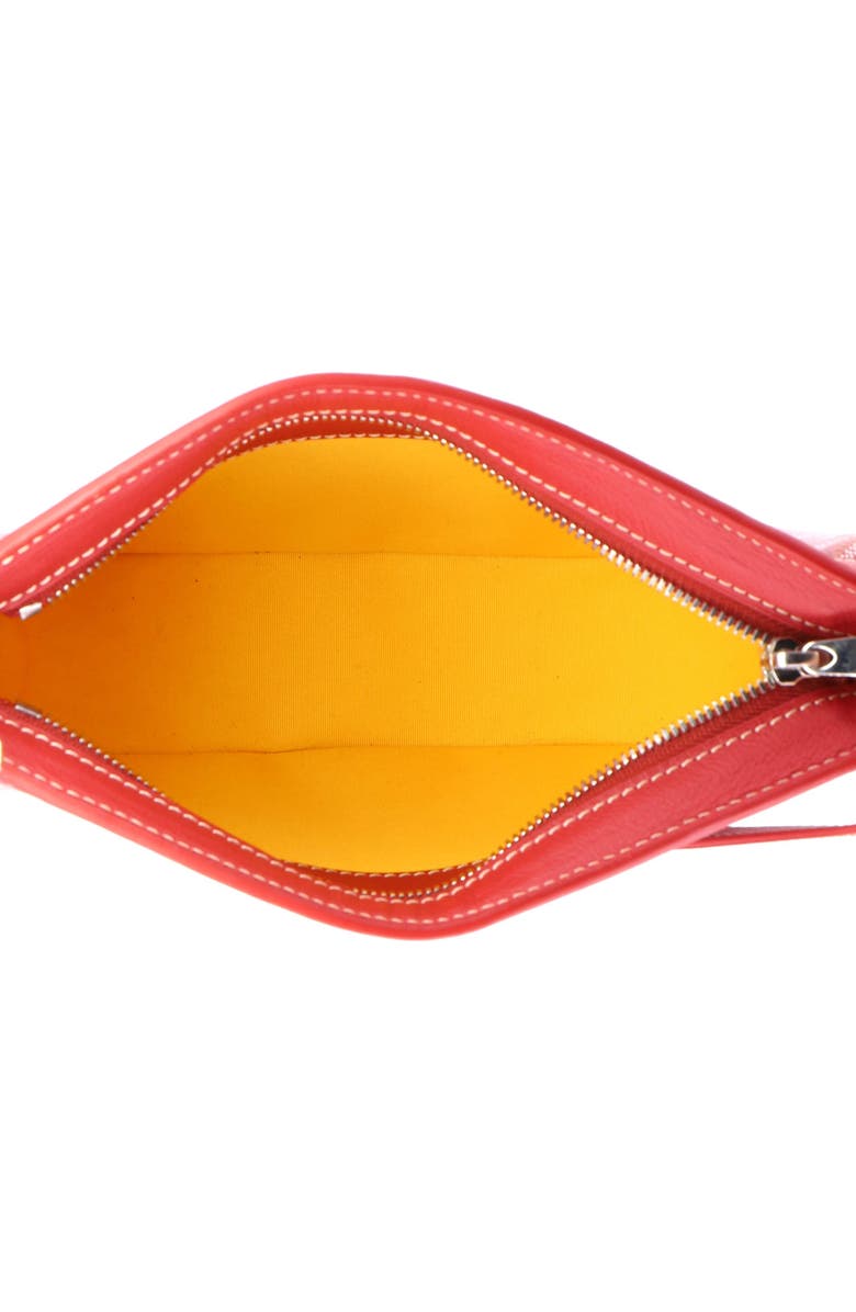 Pre-Owned Goyard Hirondelle Shoulder Bag Coated Canvas and Leather, Alternate, color, Red