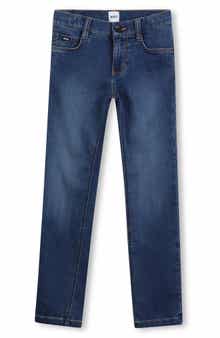 BOSS Kidswear Kids' Slim Fit Stretch Jeans